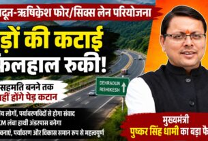 जनता के विरोध ने दिखाया असर, ऋषिकेश-सात मोड़ पर फिलहाल नहीं कटेंगे पेड़, सीएम ने दी जानकारी