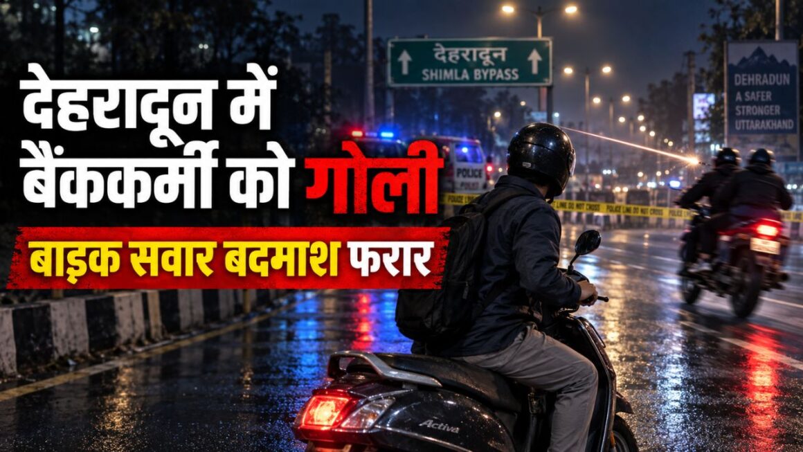 Dehradun Firing News: बड़ोवाला में बैंककर्मी को बाइक सवारों ने मारी गोली, पुलिस टीम जांच में जुटी