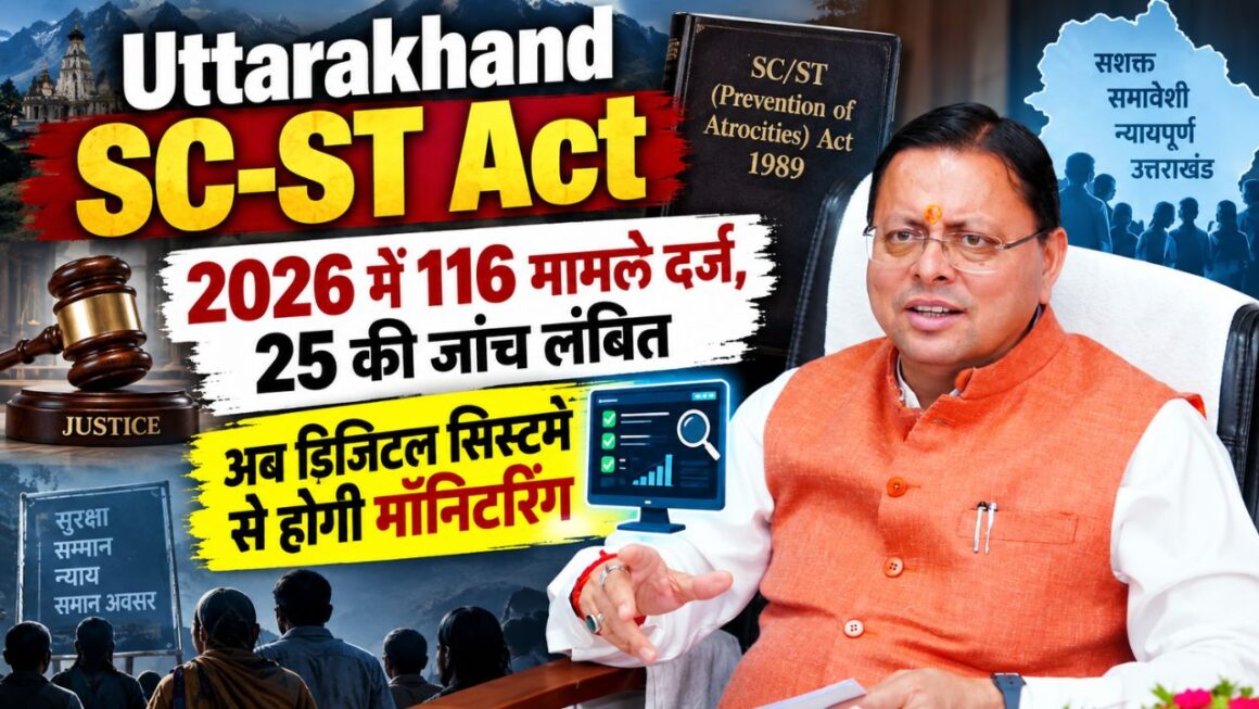 Uttarakhand SC-ST Act: 2026 में 116 मामले दर्ज, 25 की जांच लंबित; अब डिजिटल सिस्टम से होगी मॉनिटरिंग